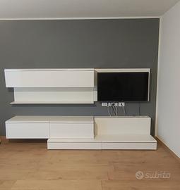 Mobile Sala Moderno Bianco laccato 