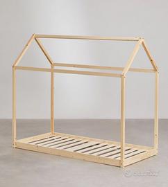Letto capanna montessoriano