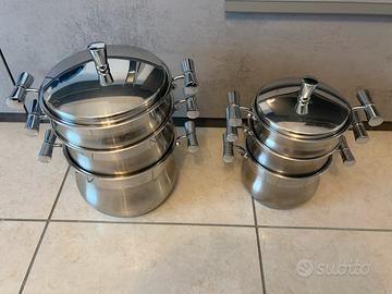Batteria pentole usate Prandelli stainless steel