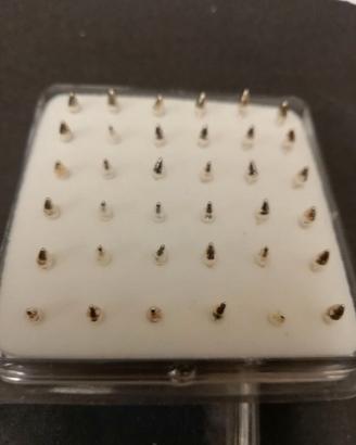 Confezione 36 Orecchini x Naso In Argento 800/925