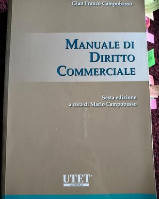 testo di Manuale di Diritto Commerciale 