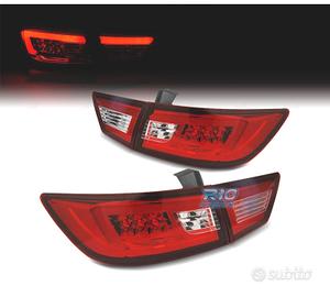 FANALI PER RENAULT CLIO 4 13-16 LIGHT BAR ROSSO CR
