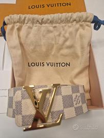 Cintura Louis Vuitton Initiales 40 mm reversibile
