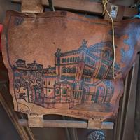 stemma imperiale principato di monaco in pelle