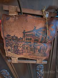 stemma imperiale principato di monaco in pelle