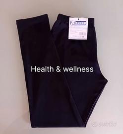 Leggins donna nero M Isacco nuovo 