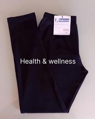 Leggins donna nero M Isacco nuovo 
