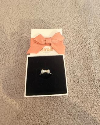 Anello fiocco acciaio nuovo Stroili