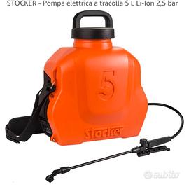 pompa irroratrice Stoker 5 lt a batteria