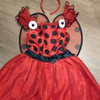 costume  di carnevale  Coccinella