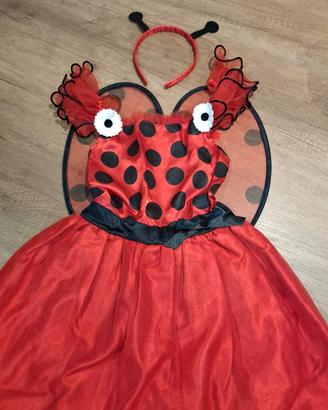 costume  di carnevale  Coccinella