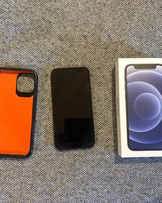 iPhone 12 mini 128GB Black Full Kit Scatola Cover
