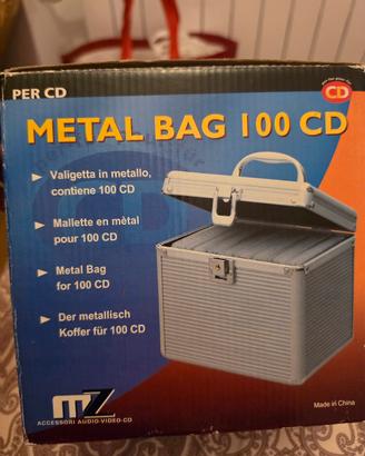 Box porta cd con chiave
