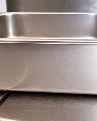 Vaschette acciao inox varie misure