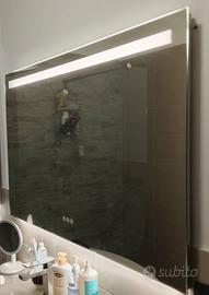 Specchio con led regolabile touch Leroy merlin