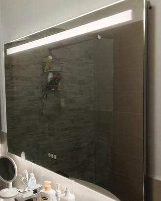 Specchio con led regolabile touch Leroy merlin