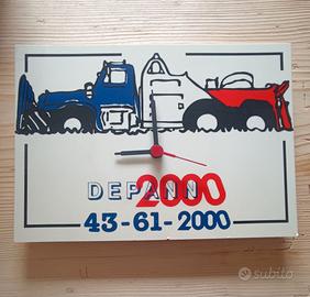 orologio pubblicitario depann 2000 soccorso strada