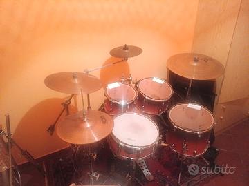 batteria basic , piatti Paiste