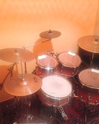 batteria basic , piatti Paiste