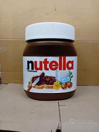 Pouf sgabello Barattolone Nutella pubblicitario