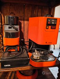 macchina caffè e macinacaffè vintage Gaggia 