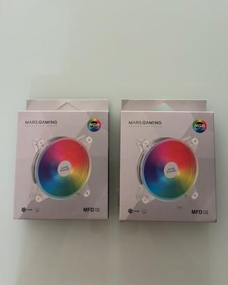 Mars Gaming RGB Ventole sileziose computer fisso