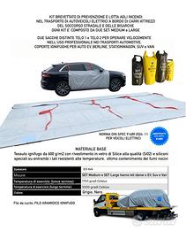 Coperta certificata per auto elettriche o ibride