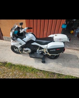 Motorino polizia giocattolo 