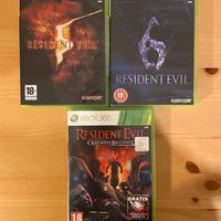 Resident evil Lotto x3 Xbox 360