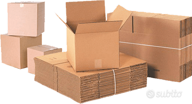SCATOLE IMBALLAGGIO VARIE MISURE NUOVE SPEDIZIONI