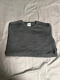 Maglione in lana Zara grigio - Taglia M