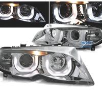 FARI BMW E46 4 PORTE 01-05 ANGEL EYES A U FONDO CR