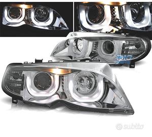 FARI BMW E46 4 PORTE 01-05 ANGEL EYES A U FONDO CR