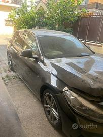 bmw serie 1 incidentata 