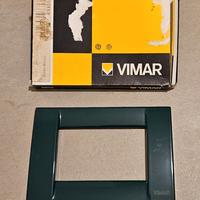 Placca Vimar Idea Metal Verde Bosco art 16733.07