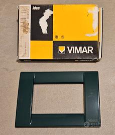 Placca Vimar Idea Metal Verde Bosco art 16733.07