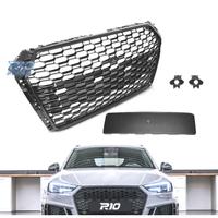 GRIGLIA AUDI A4 B9 15-19 PDC LOOK RS4 NERO LUCIDO