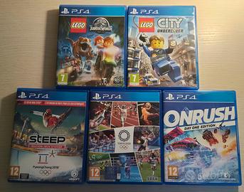 Cinque giochi per PS4 