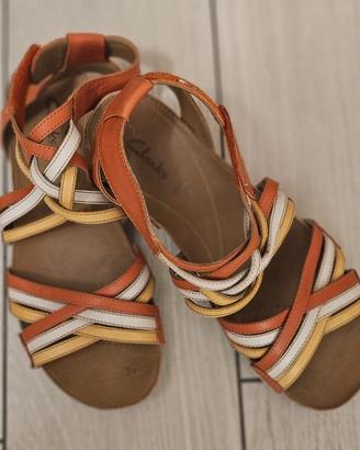 Sandali Clarks In Pelle