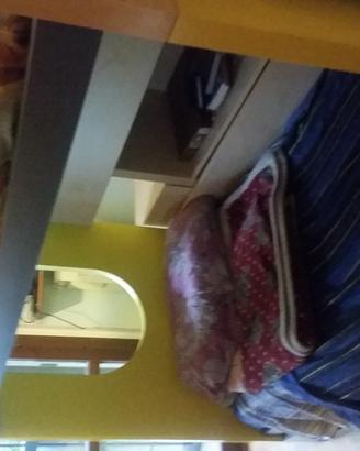 Cameretta ragazzi letto a castello e pedana