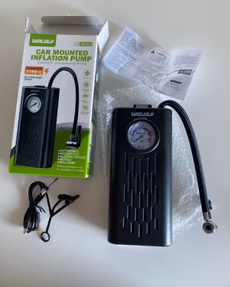 Pompa di inflazione bici auto  0.2~10.3 bar 120w n