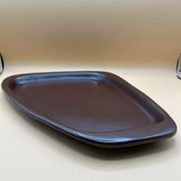 Vassoio ceramica Rometti stile futurista