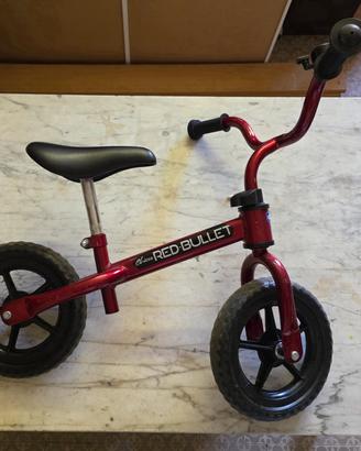 red bullet chicco  balance bik