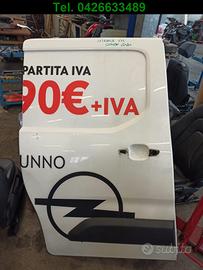 Porta SCORREVOLE DESTRA OPEL COMBO E VAN dal 2018