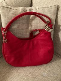 Carla Ferreri borsa in pelle rossa