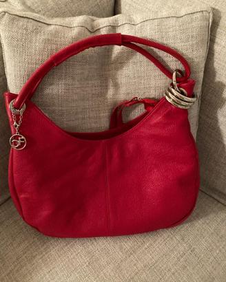 Carla Ferreri borsa in pelle rossa