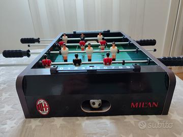 AC Milan mini calcio balilla da tavolo
