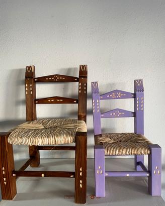 Sedia scanno Sardo