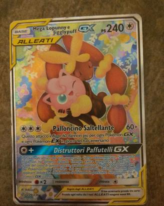Mega Lopunny e Jigglypuff GX