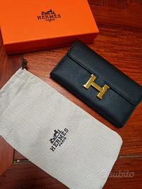 Portafoglio Hermès / Nero